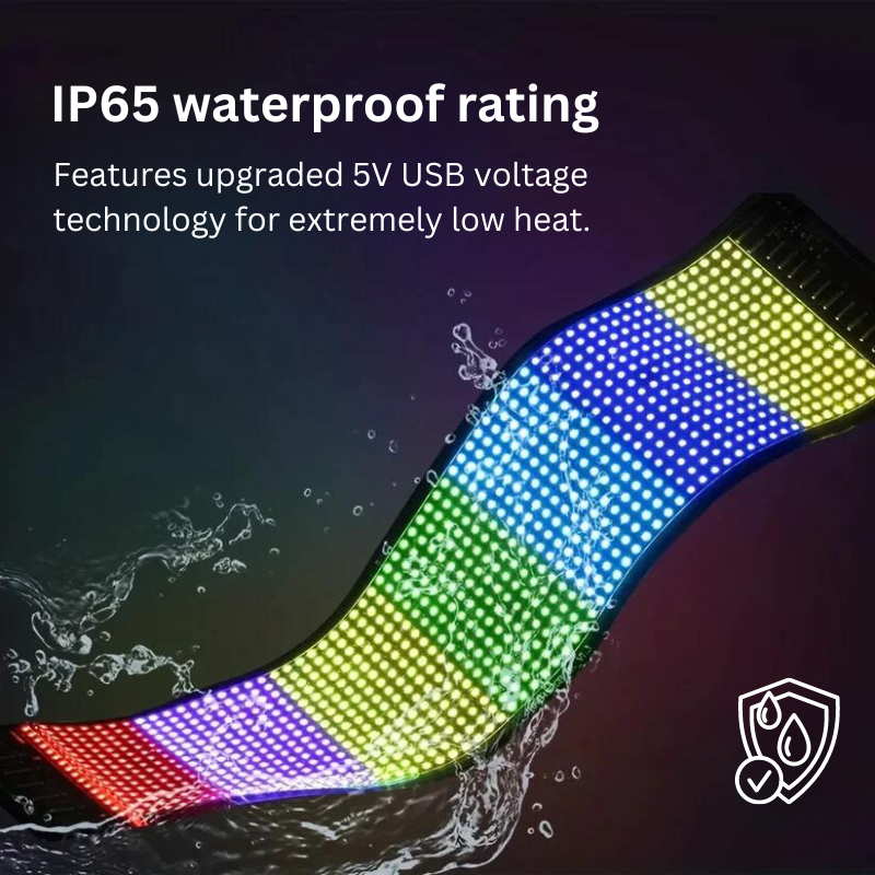 GlowRider™ - Panel de visualización LED para automóviles