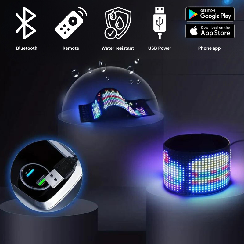 GlowRider™ - Panel de visualización LED para automóviles