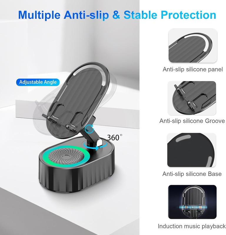 LumiSound™ Wireless Charging Speaker Stand