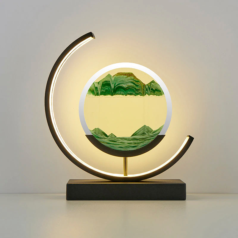 Flowing Sand LED Lamp